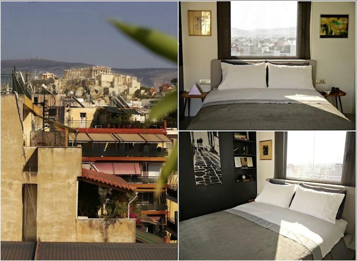 Апартаменты Stylish Penthouse With Acropolis And 360 View Афины Экстерьер фото