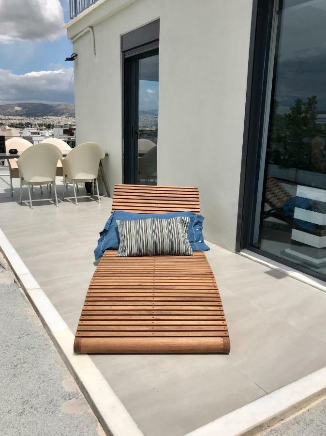 Апартаменты Stylish Penthouse With Acropolis And 360 View Афины Экстерьер фото